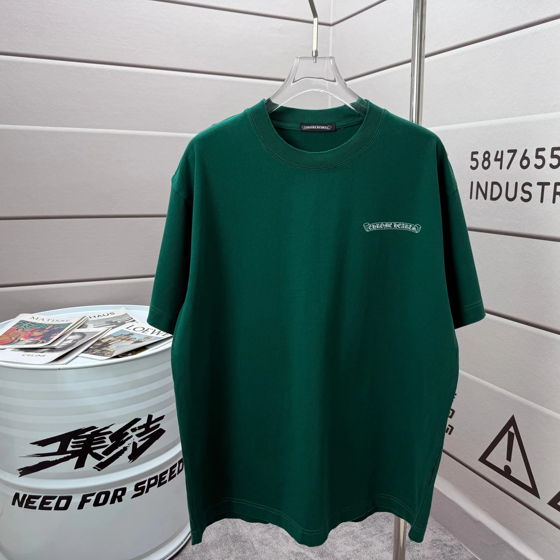 # 95 CH 2026 New Arrival tee Same Style : Green Size :S M L XL XXL Size： S （90-130 ） M （120-150 ） L （140-165 ） XL （160-180 ） XXL （180 ）